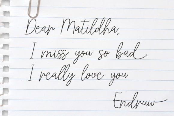 Dating Love Font - Preview 5