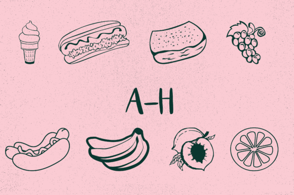 Foodiest Font - Preview 1
