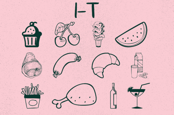 Foodiest Font - Preview 2