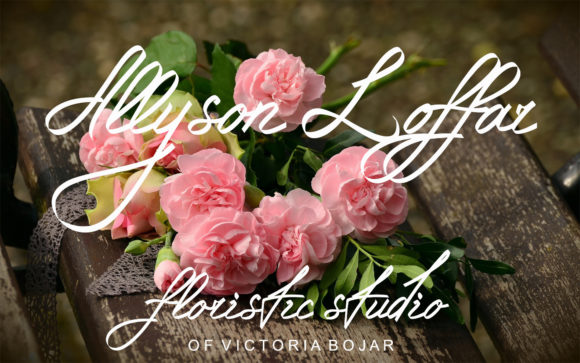 Galyna Leaffe Font - Preview 1