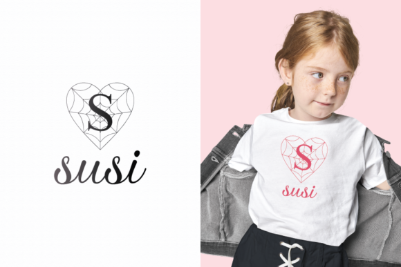 Heart Spider Monogram Font font preview - 4