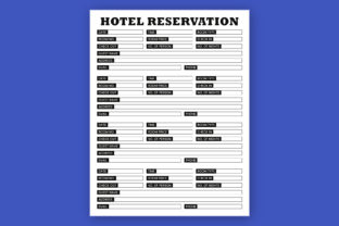 Hotel Reservation Logbook – KDP Interior Graphic by Graphics Studio ...