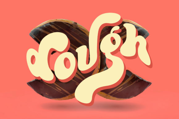 Retro Hungry Font PNG with transparent background - Preview 2