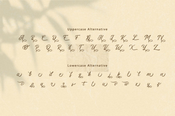Aromatise Font PNG with transparent background - Preview 3
