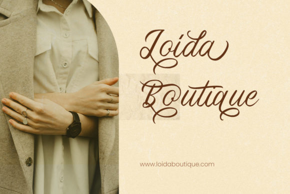Aromatise Font PNG with transparent background - Preview 4