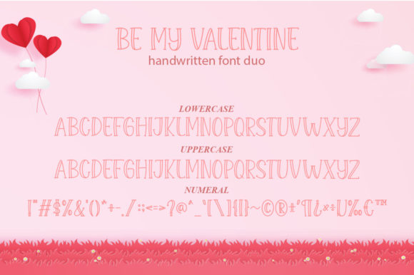 Be My Valentine Font - Preview 4