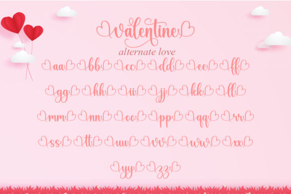 Be My Valentine Font - Preview 6