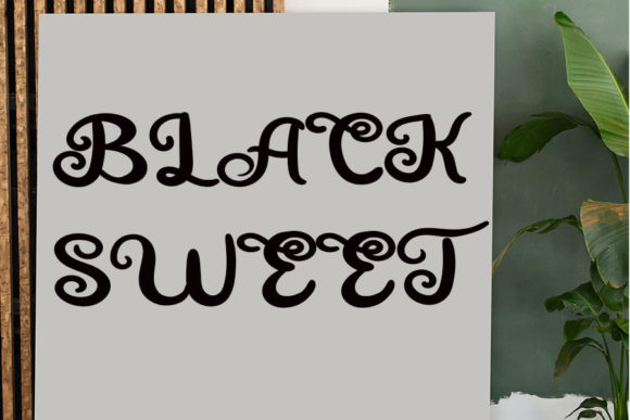 Because of You Font - Preview 2