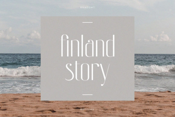 Bottune Font - Preview 3