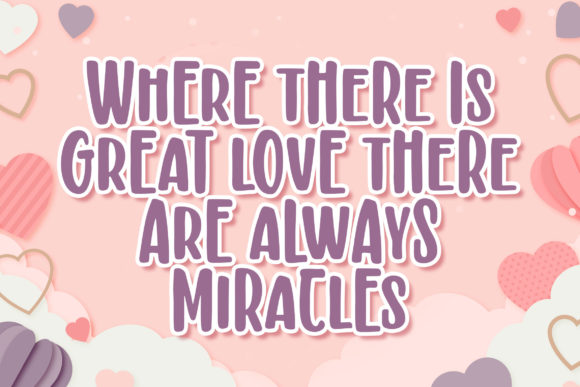 Bouncy Valentine Font - Preview 2