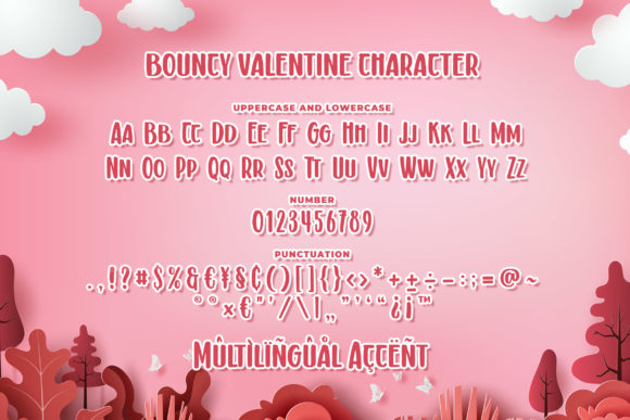 Bouncy Valentine Font - Preview 4
