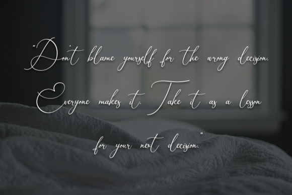 Caligraphy Font - Preview 5
