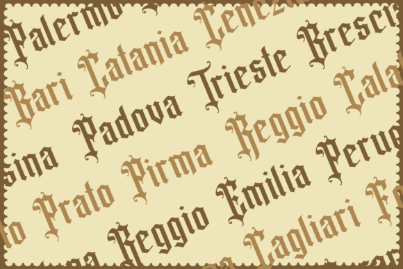 Cleanthes Font font preview - 6