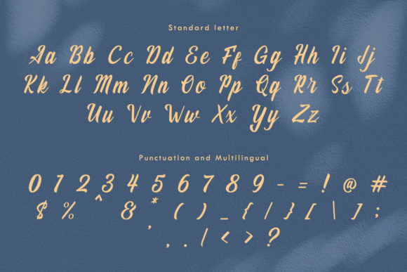 Dellyco Font PNG with transparent background - Preview 6