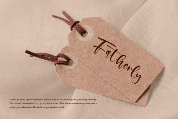 Fatherly Font - Preview 6
