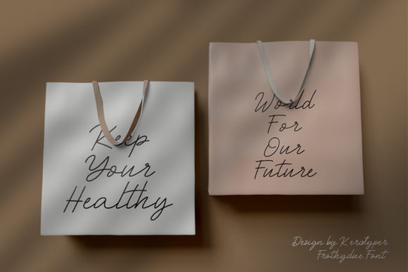 Frothydue Font - Preview 3
