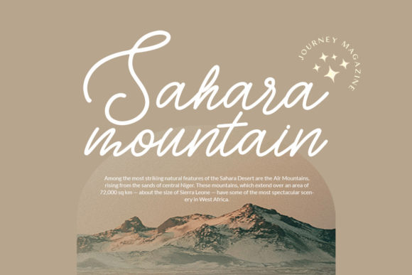 Gilbertino Font - Preview 2