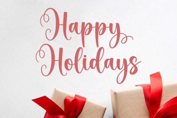 Holiday Cheers Font - Preview 1