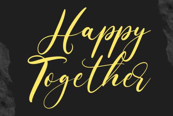 Hollyfur Script Font PNG with transparent background - Preview 4