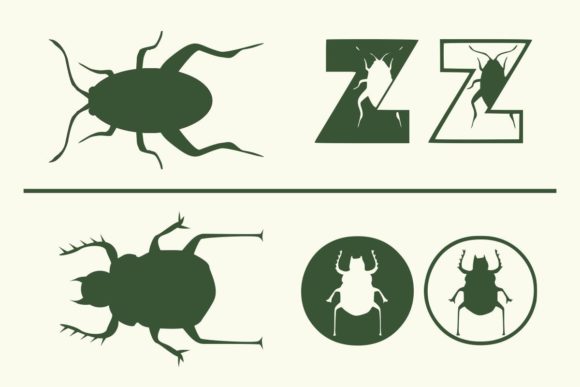 Insect AZ Font - Preview 3