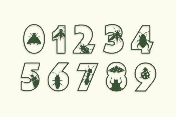 Insect AZ Font - Preview 5