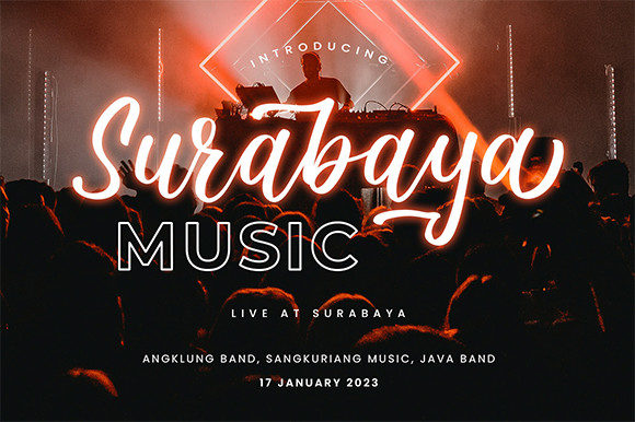 Kaligraphy Font PNG with transparent background - Preview 2