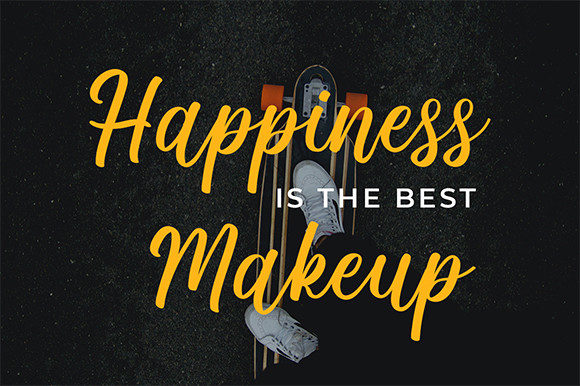 Kaligraphy Font PNG with transparent background - Preview 3