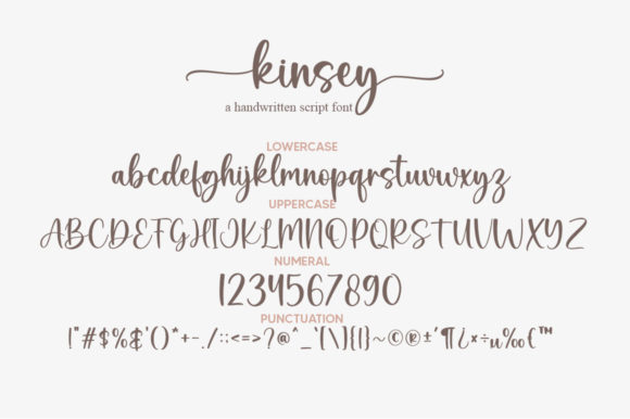 Kinsey Font - Preview 4