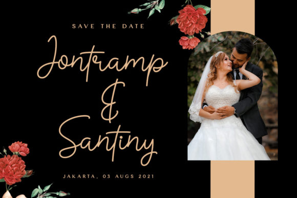 Le Santos Font PNG with transparent background - Preview 6