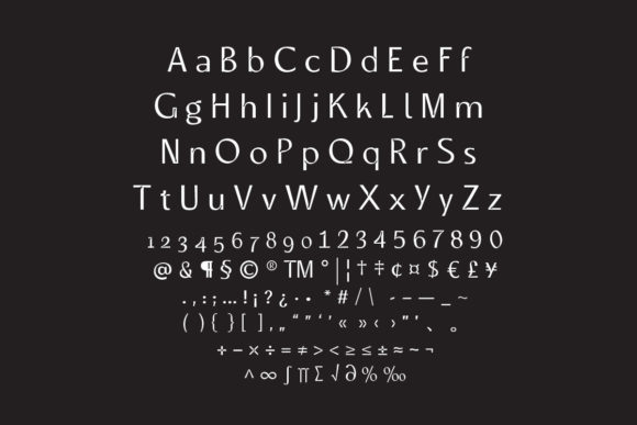 Lucerne Grotesk Font PNG with transparent background - Preview 1