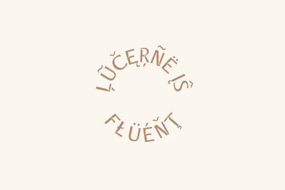Lucerne Grotesk Font PNG with transparent background - Preview 2