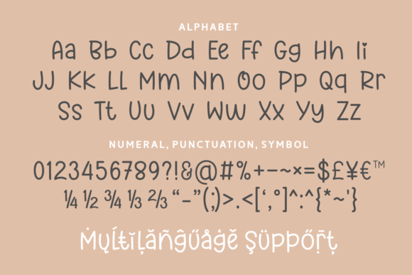 Ningst Destiny of Love Font PNG with transparent background - Preview 2