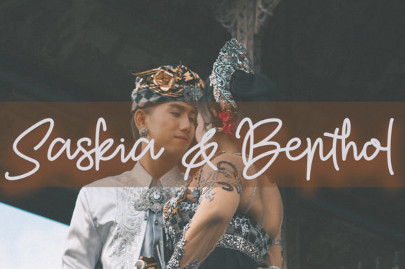 Pangandaran Font PNG with transparent background - Preview 3