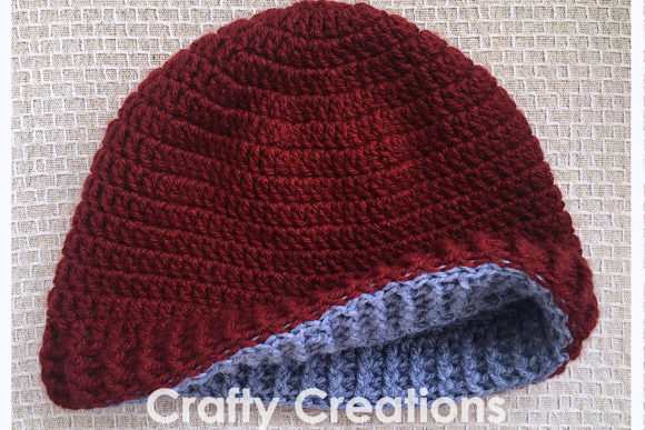 Reversible Adult Beanie Crochet Pattern