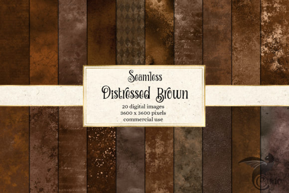 Seamless Distressed Brown Textures