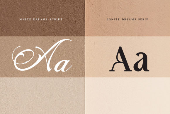 Ignite Dreams Font PNG with transparent background - Preview 3