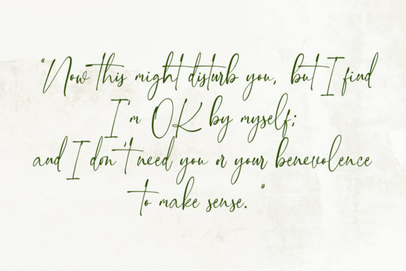 Roselites Font PNG with transparent background - Preview 1