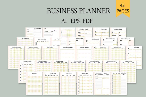 Gold Business Planner