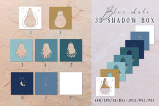 Whale 3D Shadow Box SVG Files · Creative Fabrica