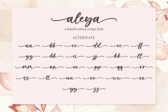 Aleya Font - Preview 5