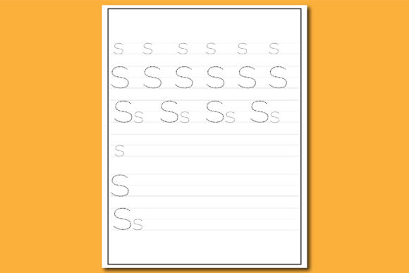 Alphabet Letter Writing Practice R Graphic by MOF92 · Creative Fabrica