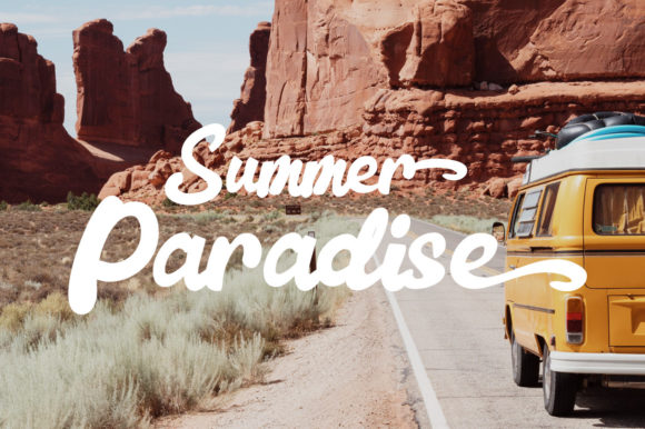 Archolate Script Font - Preview 2
