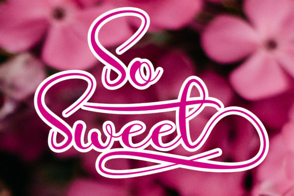 Beauty Font - Preview 1