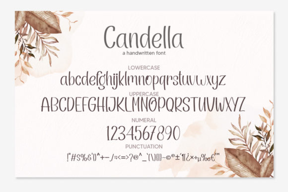 Candella Font - Preview 4