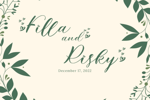 Fallins Font PNG with transparent background - Preview 1