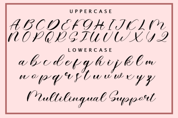 Fallins Font PNG with transparent background - Preview 4