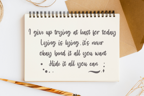 Goldytime Font PNG with transparent background - Preview 5