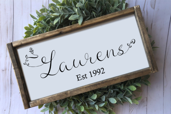 Leafdream Font PNG with transparent background - Preview 2