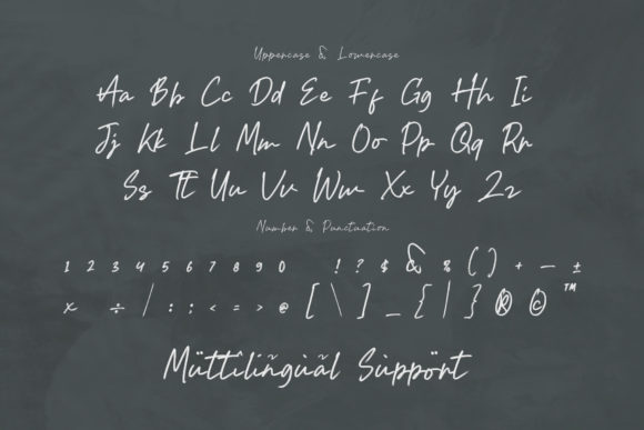 Malela Font PNG with transparent background - Preview 1