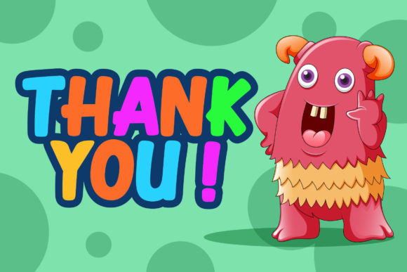 Monster Kids Font PNG with transparent background - Preview 5